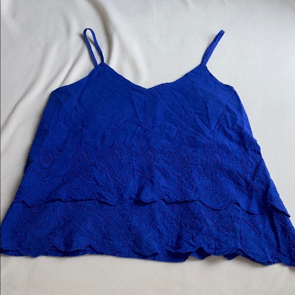 Royal blue tank top